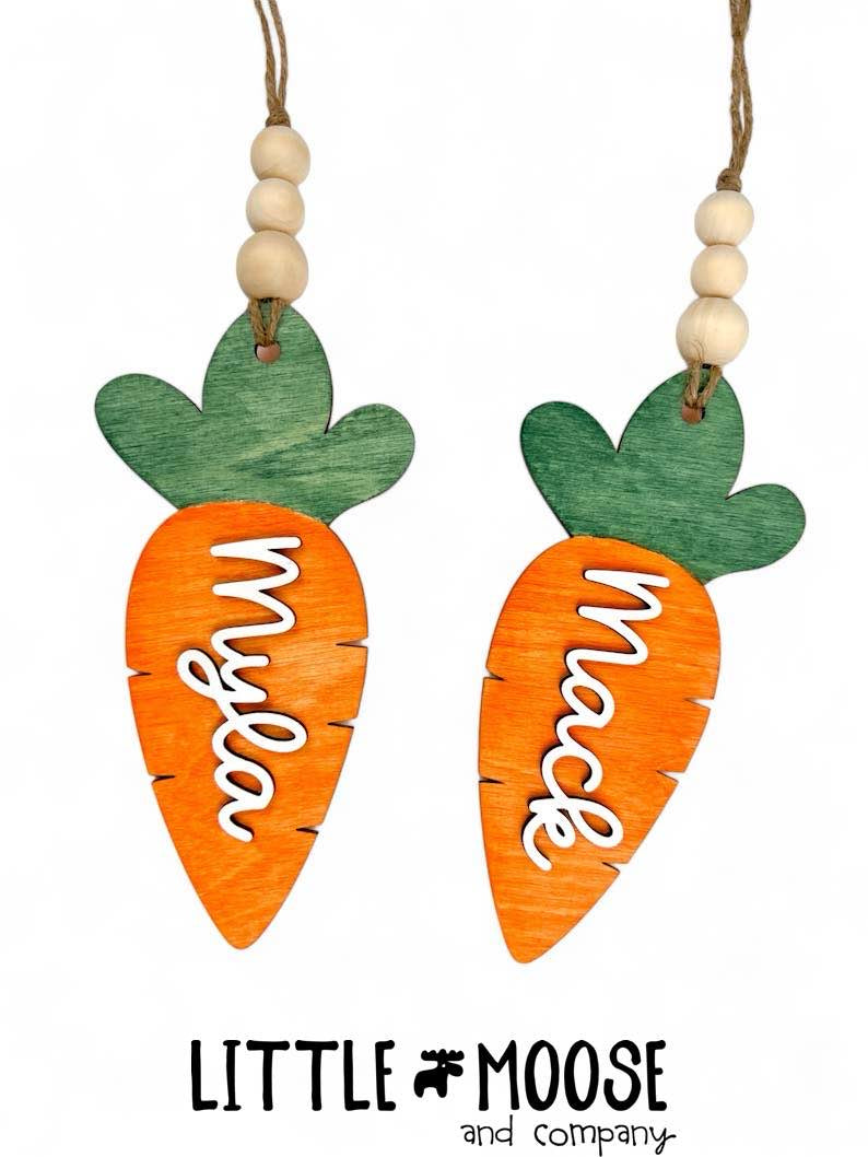 Tag - personalized carrot