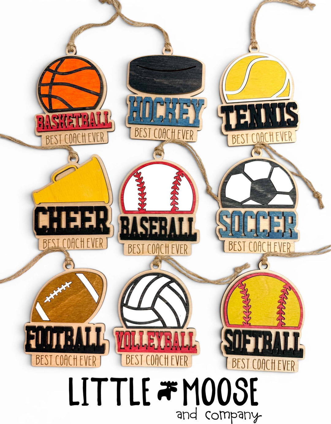 Ornament - baseball Best Coach Ever