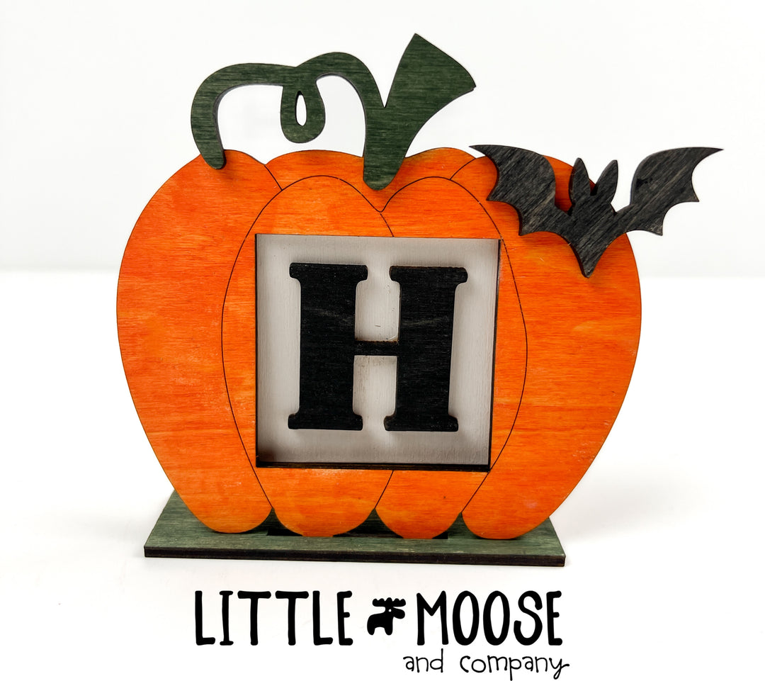 Countdown - Mini Square Interchangeable - Pumpkin Frame