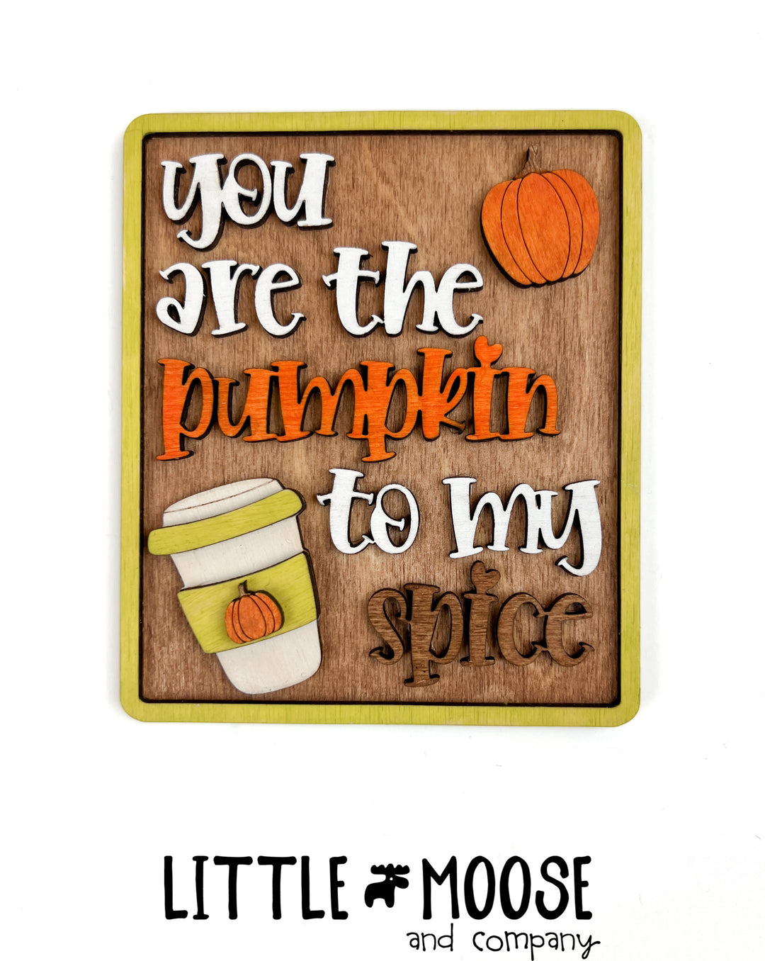 Tiered Tray - Pumpkin Spice