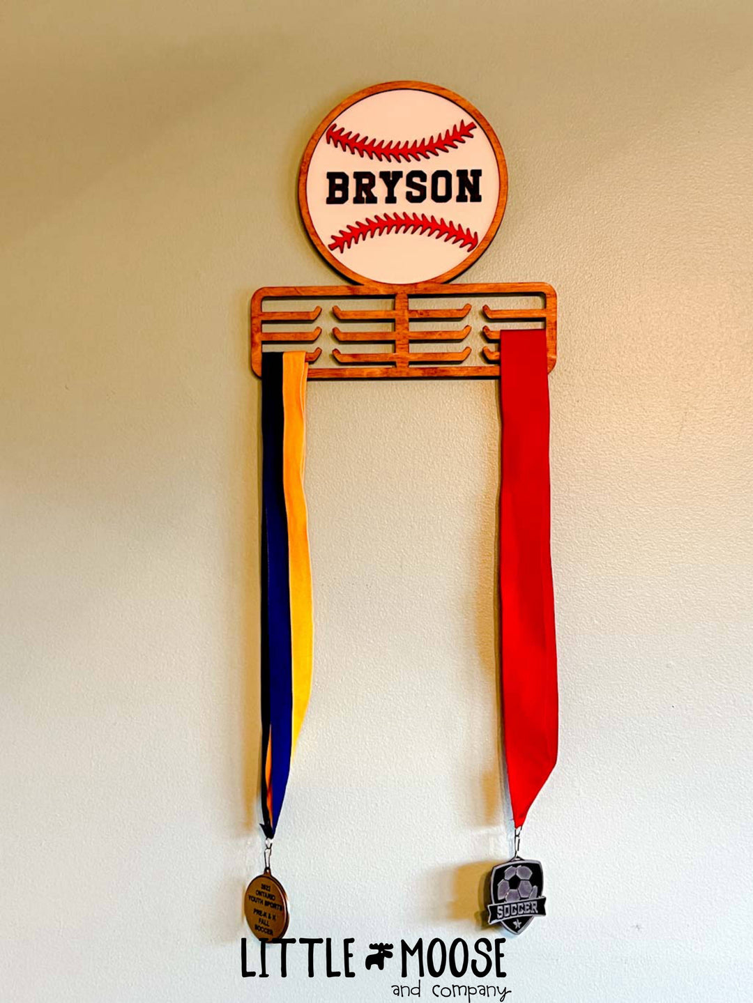 Baseball Medal Holder (personalized)