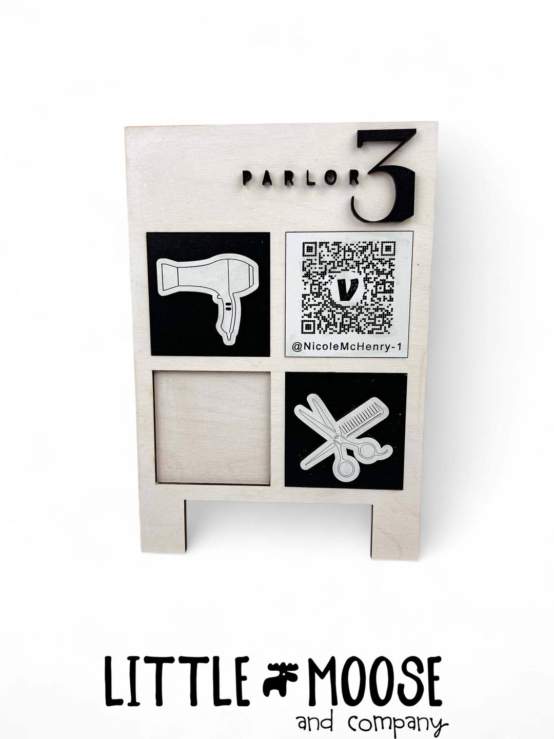 Welcome Sandwich Board Interchangeable - mini square inserts