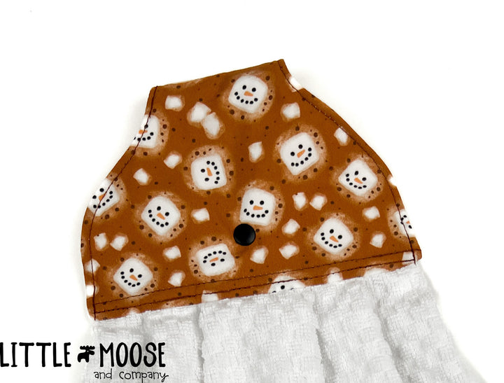 RTS - Hanging Towel - Hot Cocoa Marshmallows