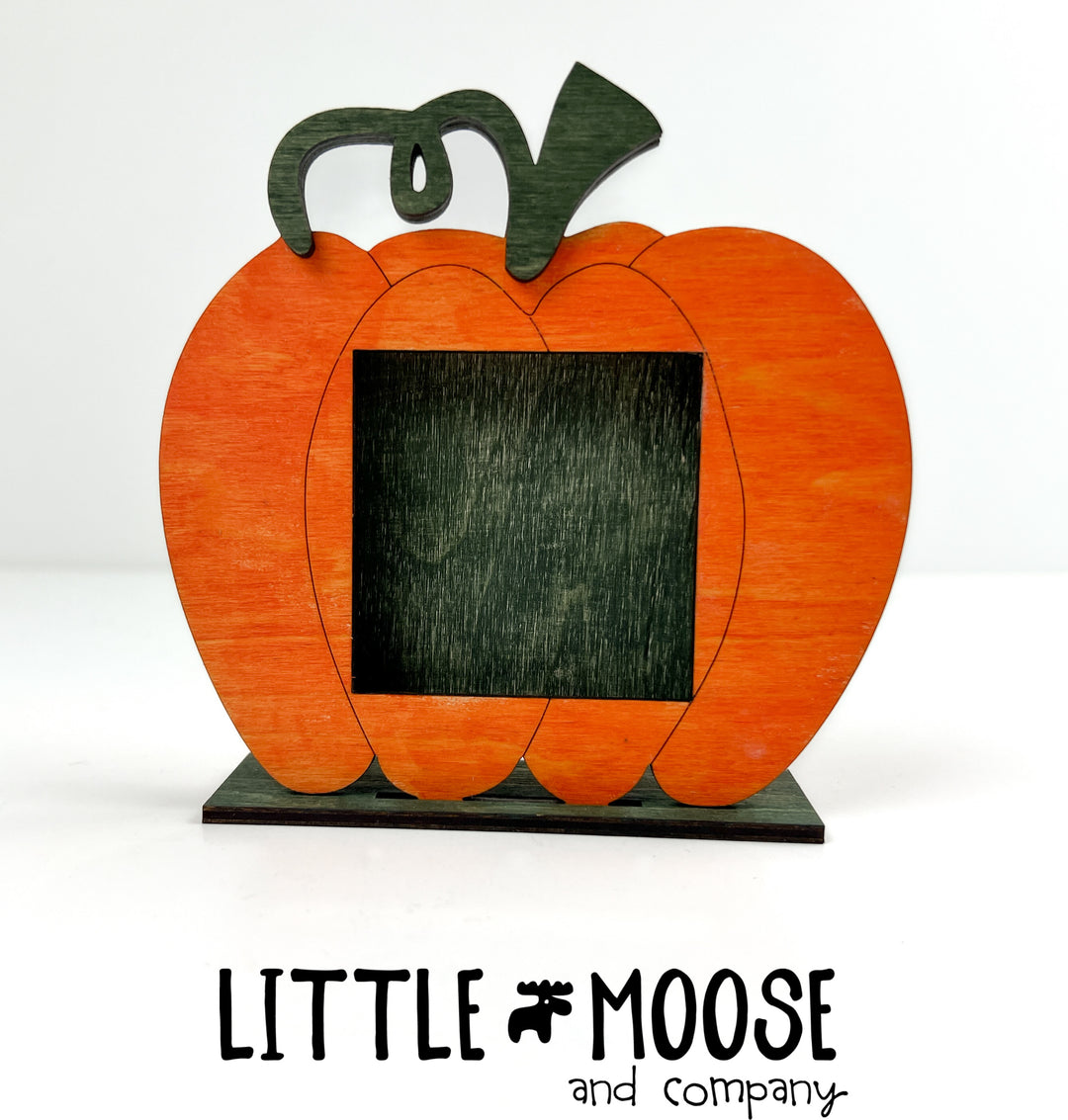 Countdown - Mini Square Interchangeable - Pumpkin Frame