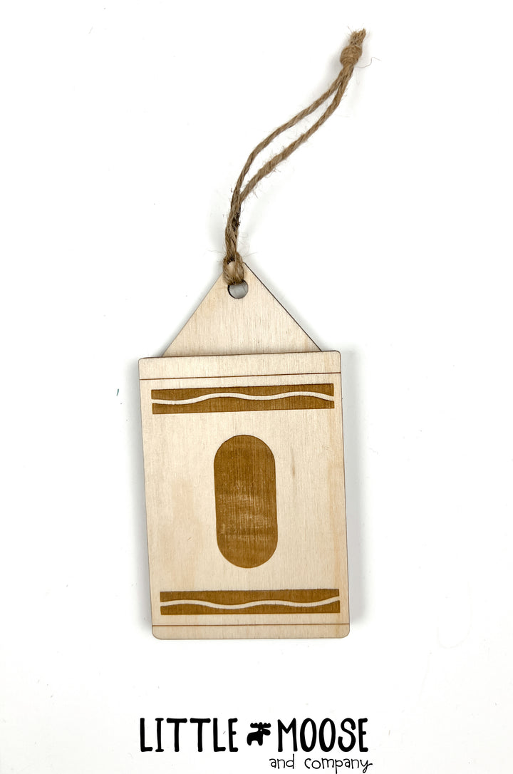 Gift Card Holder - Teacher - Crayon