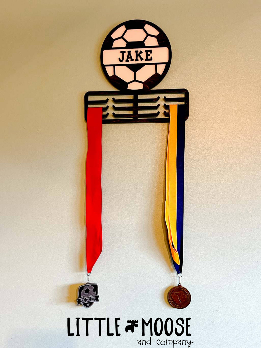 Soccer Medal Holder (personalized)