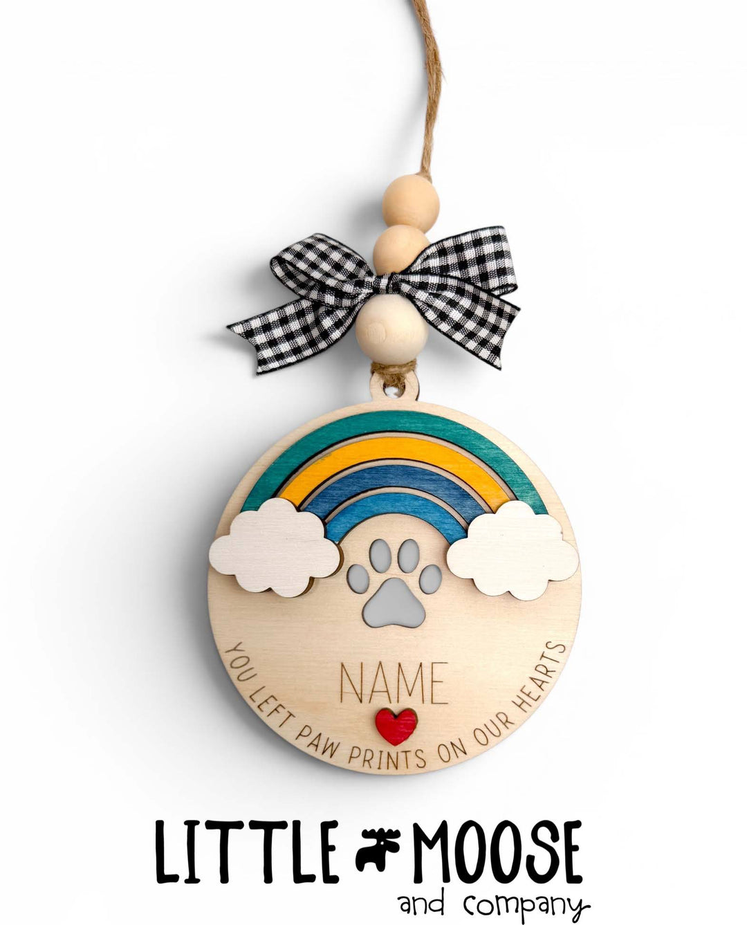 Ornament  - Personalized Rainbow Bridge