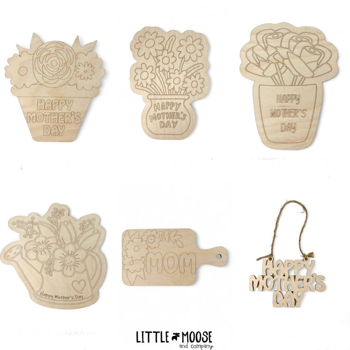 Color Me Kit - Mother’s Day Bouquets