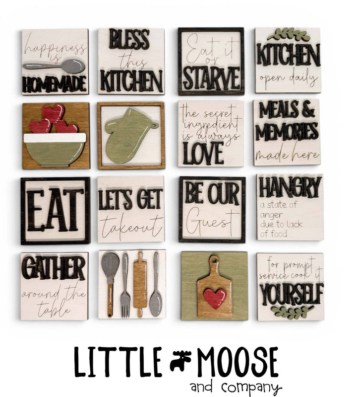 Mini Square Insert - Kitchen