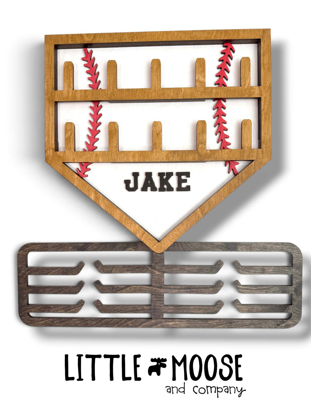 Home Plate Ring AND Medal holder (softball and baseball available)