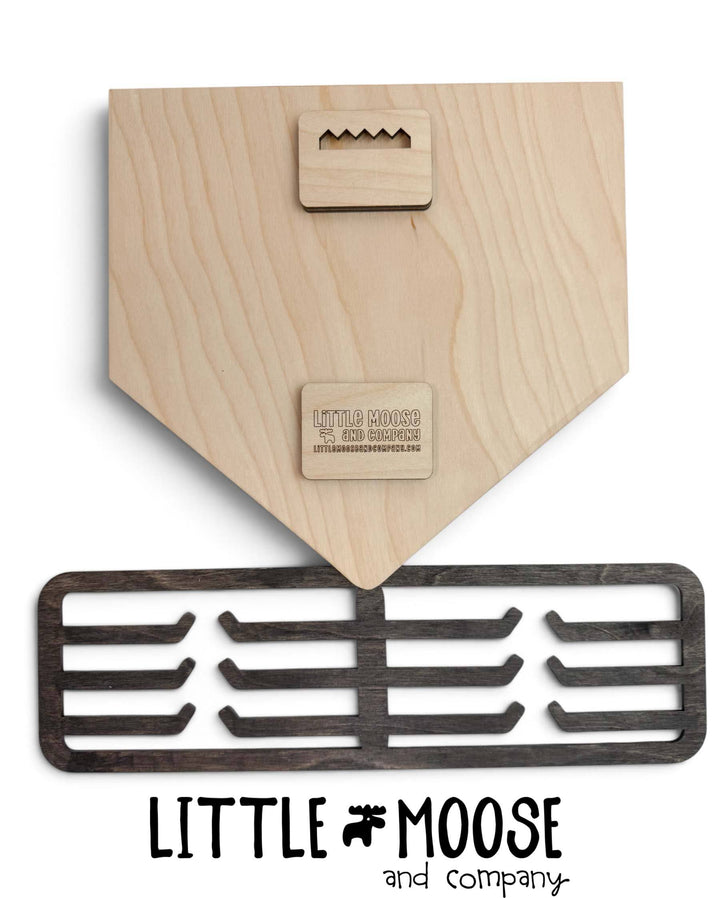 Home Plate Ring AND Medal holder (softball and baseball available)