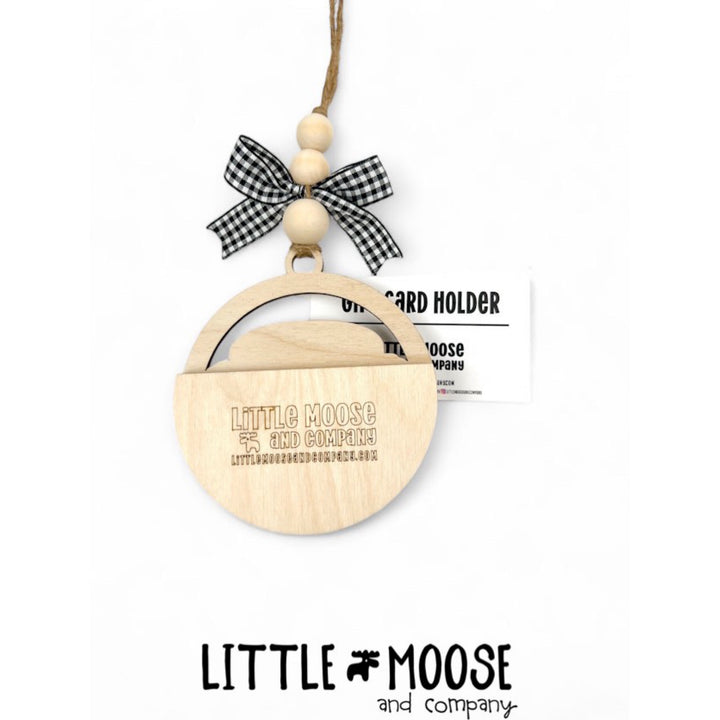 Ornament - Gift Card Holder - Bus driver