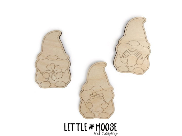 Color Me Kit - gnome st Patrick’s day
