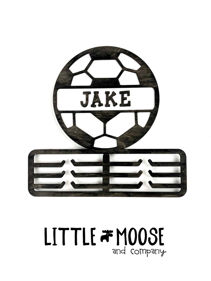 Soccer Medal Holder (personalized)