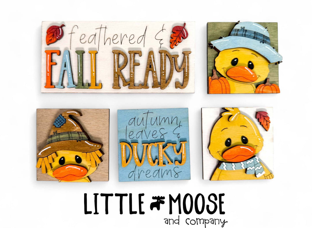 Mini Square Insert - Duck Fall