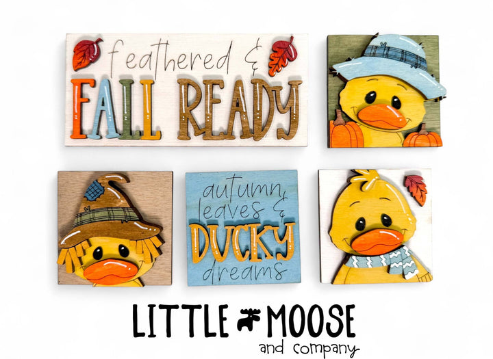 Mini Square Insert - Duck Fall