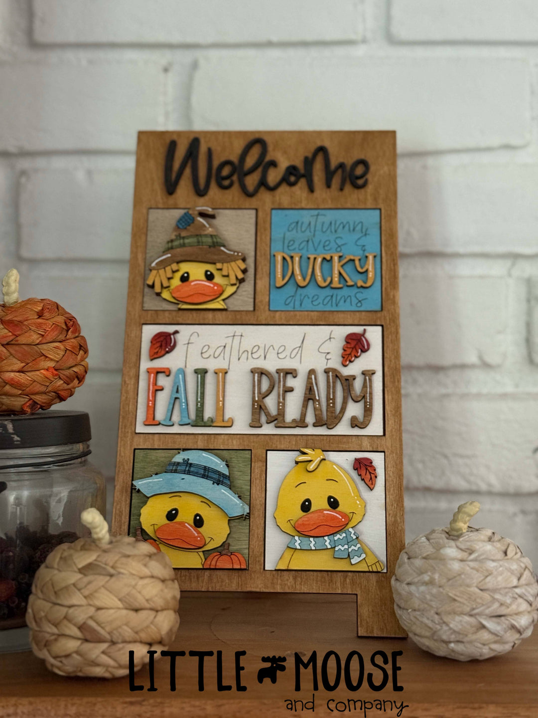 Mini Square Insert - Duck Fall