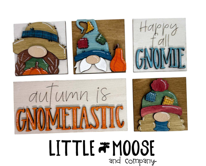 Mini Square Insert - gnome fall