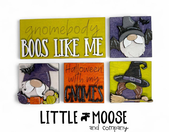 Mini Square Insert - gnome halloween