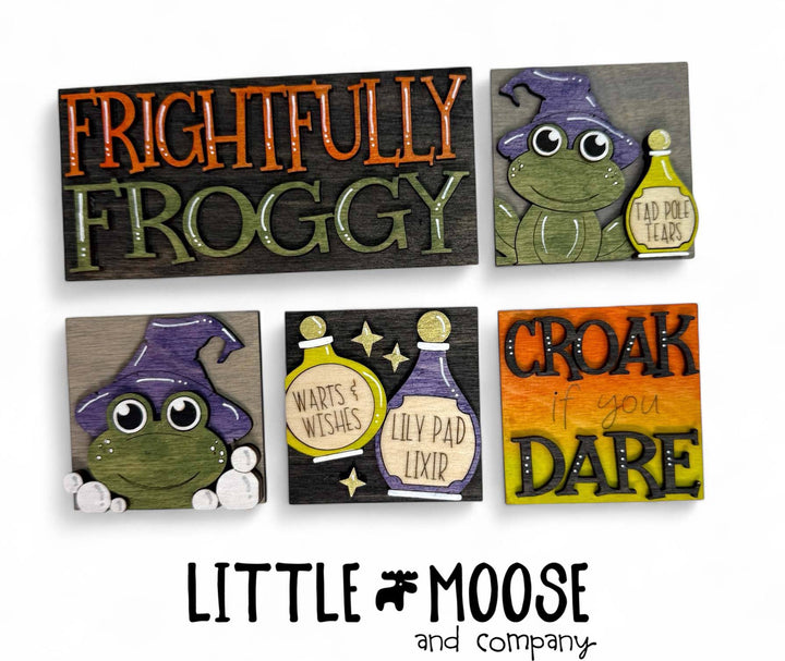 Mini Square Insert - frog witch