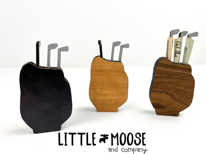 Golf Bag Money Holder (personalized)