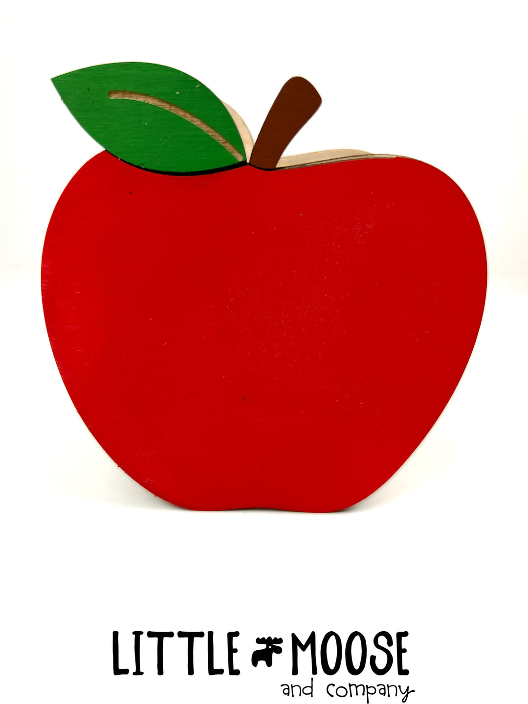 Pencil cup - apple (personalized)