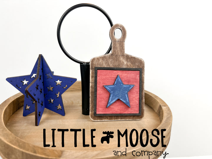 Mini Cutting Board Frame Interchangeable - mini square inserts