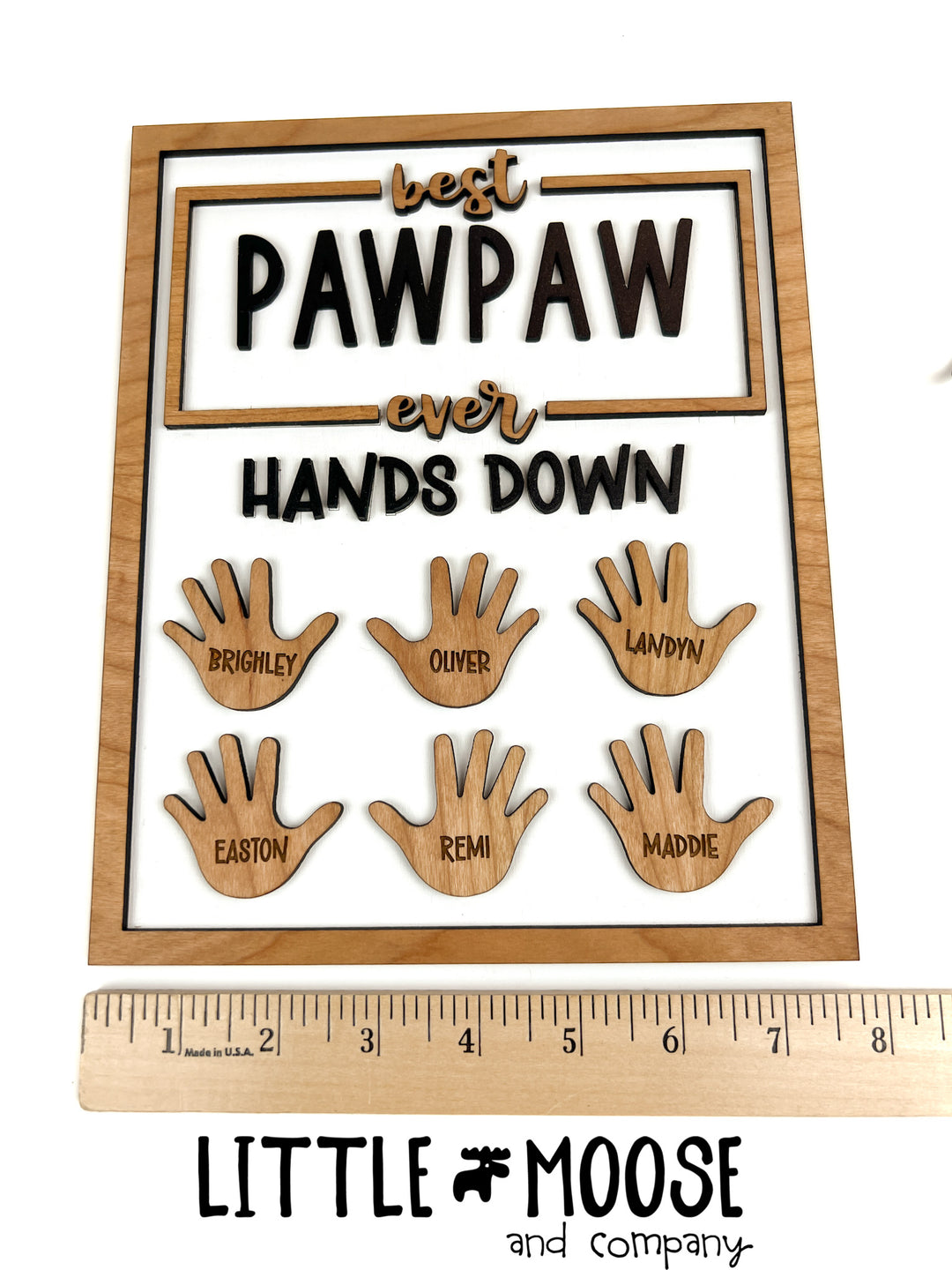 Best Daddy Hands Down (or custom name)