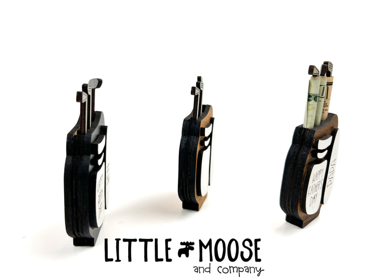 Golf Bag Money Holder (personalized)