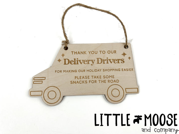 Tag - Delivery Driver Thank you