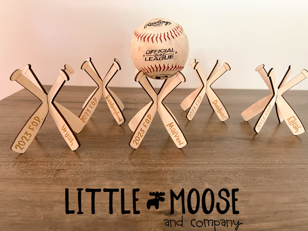 Baseball Bat Baseball display holder