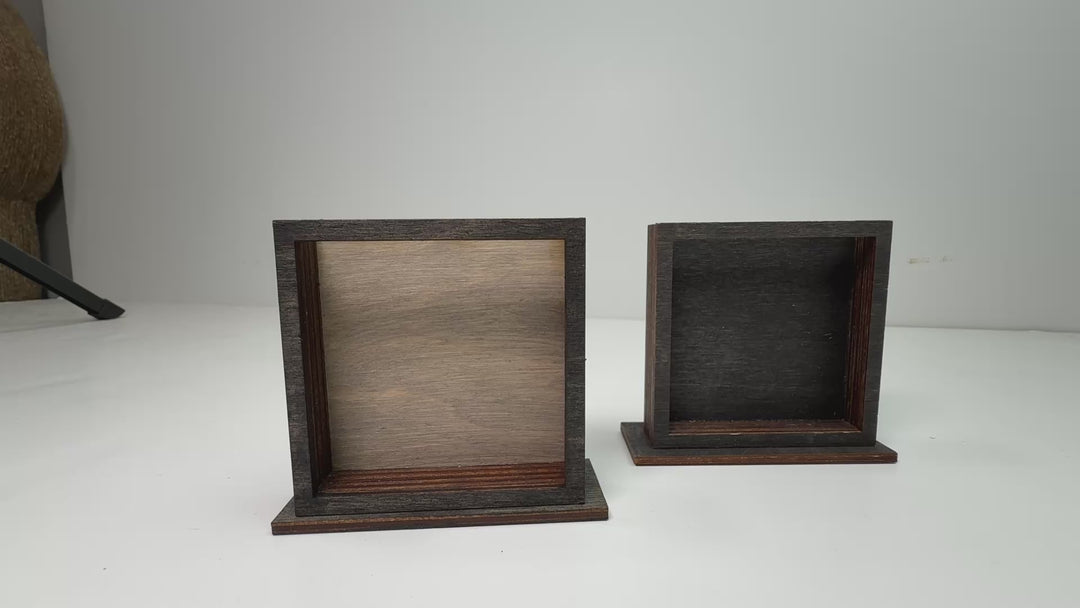 Deluxe Mini Box Frame Interchangeable - mini square inserts