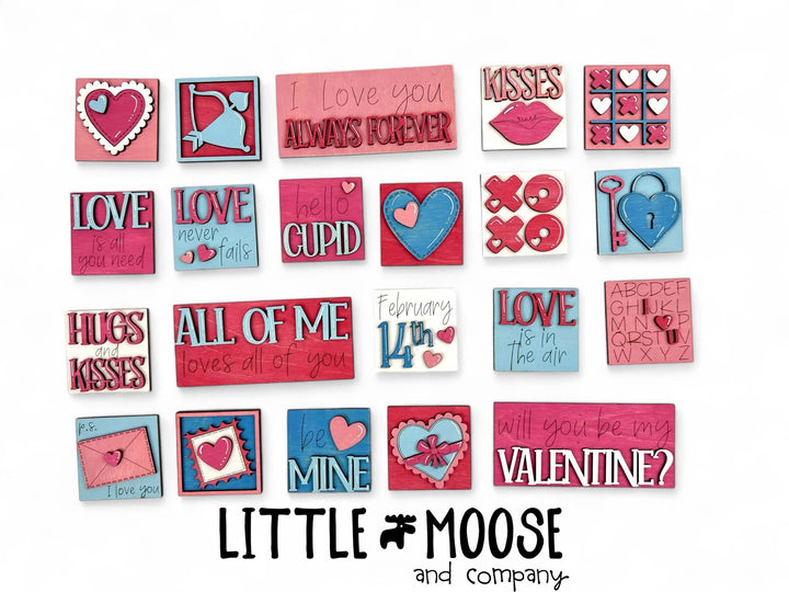 Mini Square Insert - Valentines